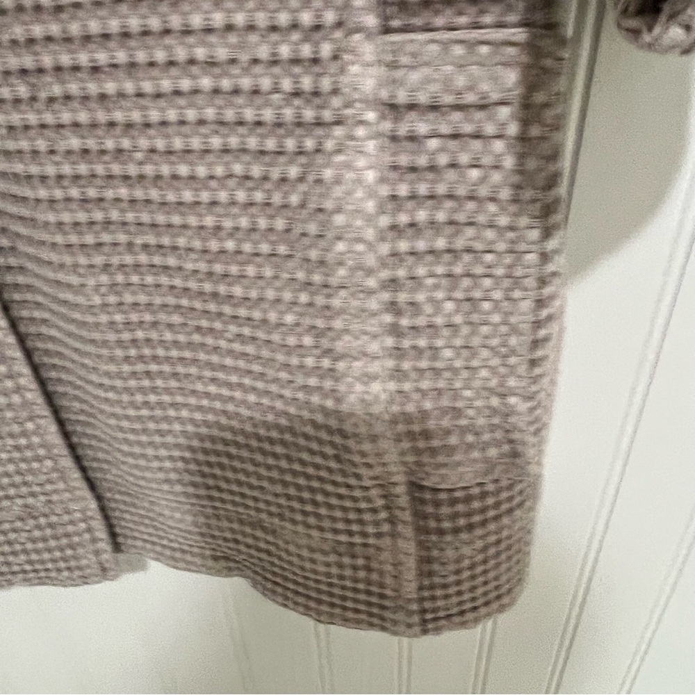 Focus Waffle  Beige Button-Up Jacket - Picture 8 of 10